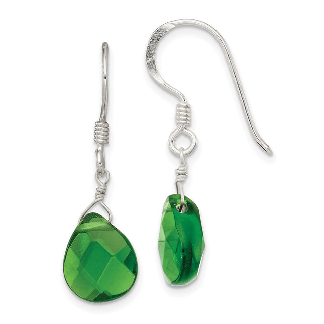Sterling Silver Earrings Style QE6205 - Classique Jewelry Inc.