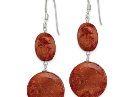 Sterling Silver Earrings Style QE6212 - Classique Jewelry Inc.