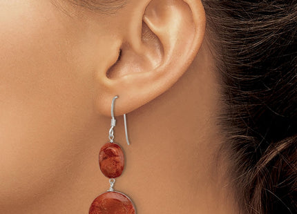 Sterling Silver Earrings Style QE6212 - Classique Jewelry Inc.