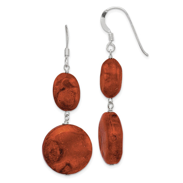 Sterling Silver Earrings Style QE6212 - Classique Jewelry Inc.