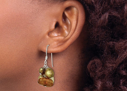 Sterling Silver Earrings Style QE6216 - Classique Jewelry Inc.
