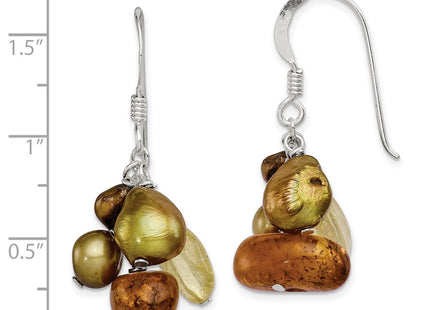 Sterling Silver Earrings Style QE6216 - Classique Jewelry Inc.