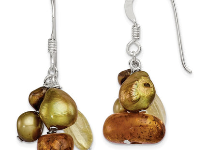 Sterling Silver Earrings Style QE6216 - Classique Jewelry Inc.