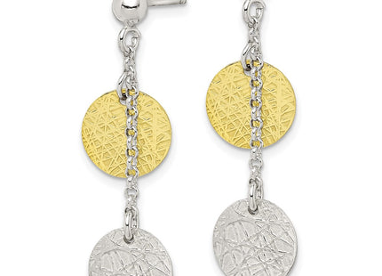 Sterling Silver Earrings Style QE6310 - Classique Jewelry Inc.