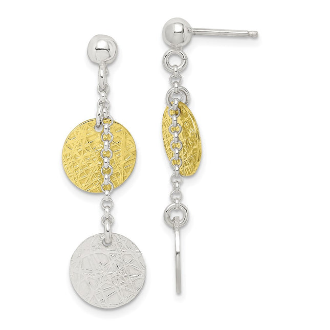 Sterling Silver Earrings Style QE6310 - Classique Jewelry Inc.