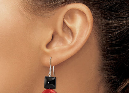 Sterling Silver Earrings Style QE6371 - Classique Jewelry Inc.