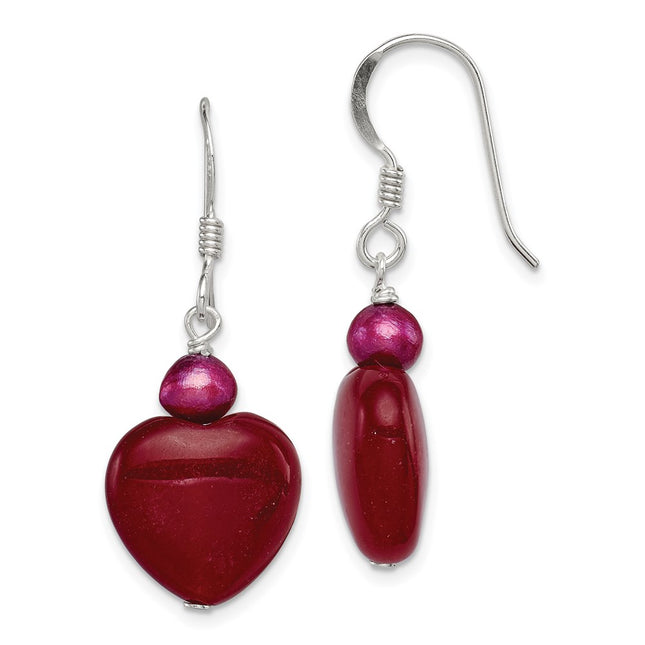 Sterling Silver Earrings Style QE6380 - Classique Jewelry Inc.