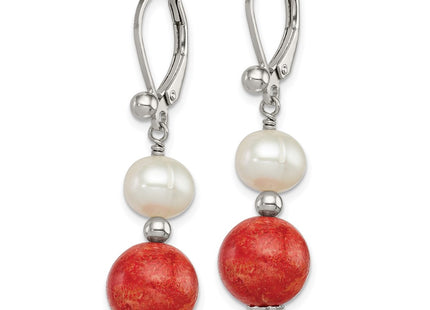 Sterling Silver Earrings Style QE6382 - Classique Jewelry Inc.