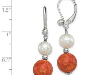 Sterling Silver Earrings Style QE6382 - Classique Jewelry Inc.