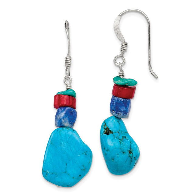 Sterling Silver Earrings Style QE6386 - Classique Jewelry Inc.