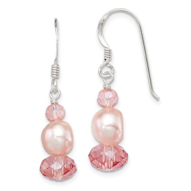 Sterling Silver Earrings Style QE6443 - Classique Jewelry Inc.