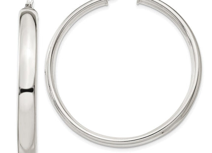 Sterling Silver Hoop Earrings (Style QE6505)