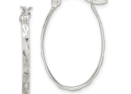 Sterling Silver Earrings Style QE6605 - Classique Jewelry Inc.