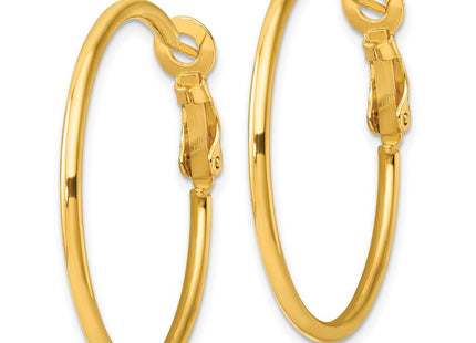 Sterling Silver Earrings Style QE6634GP - Classique Jewelry Inc.