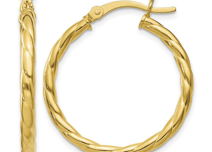 Sterling silver hoop earrings