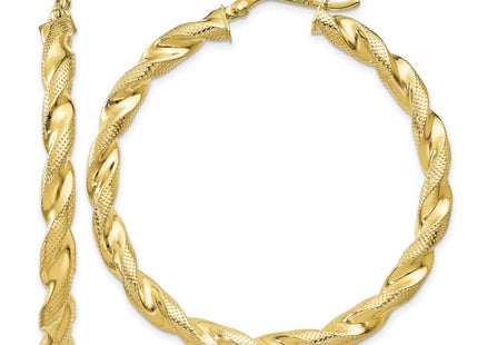 Sterling silver hoop earrings