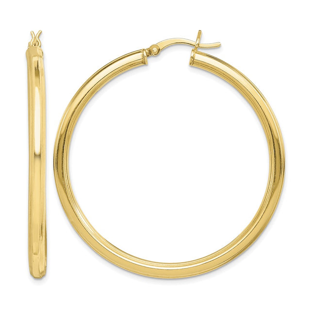 Sterling silver hoop earrings