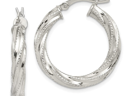 Sterling Silver Earrings Style QE6727 - Classique Jewelry Inc.