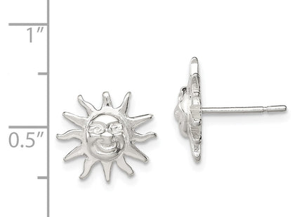 Sterling silver earrings, further view
