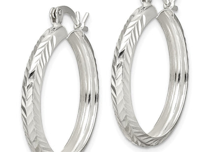 Sterling Silver Earrings Style QE6812 - Classique Jewelry Inc.