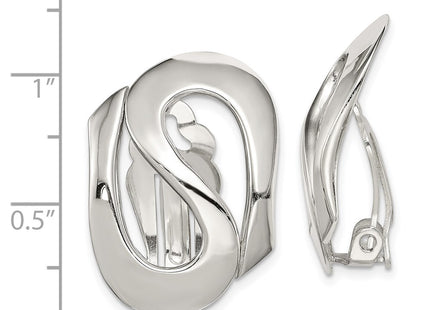 Sterling Silver Earrings Style QE6832 - Classique Jewelry Inc.