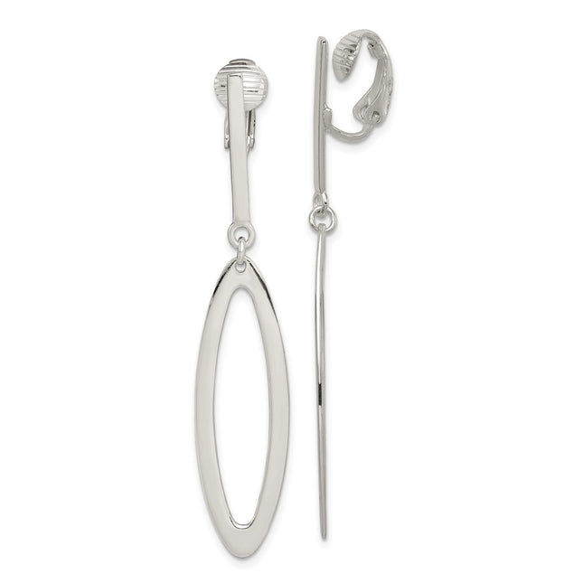 Sterling Silver Earrings Style QE6833 - Classique Jewelry Inc.
