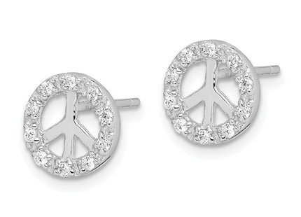 Sterling Silver Earrings Style QE6879 - Classique Jewelry Inc.