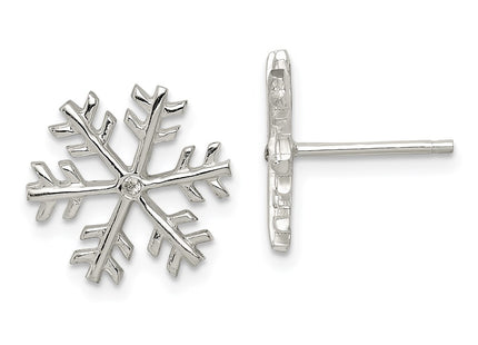 Sterling Silver Earrings Style QE6910 - Classique Jewelry Inc.