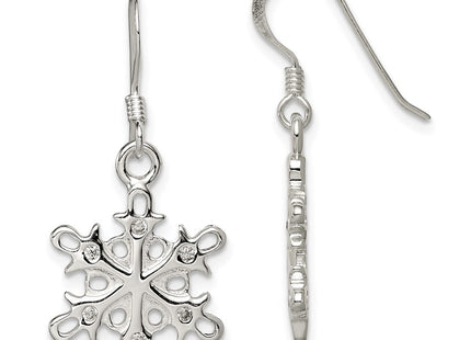 Sterling Silver Earrings Style QE6911 - Classique Jewelry Inc.