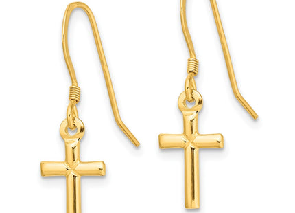 Sterling Silver Earrings Style QE6914GP - Classique Jewelry Inc.