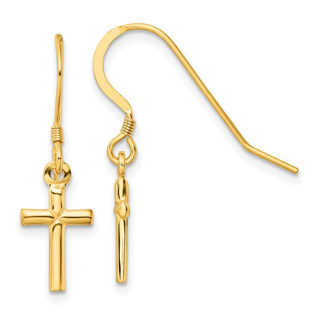 Sterling Silver Earrings Style QE6914GP - Classique Jewelry Inc.