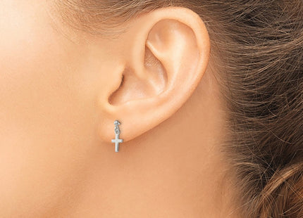 Sterling Silver Earrings Style QE6923 - Classique Jewelry Inc.
