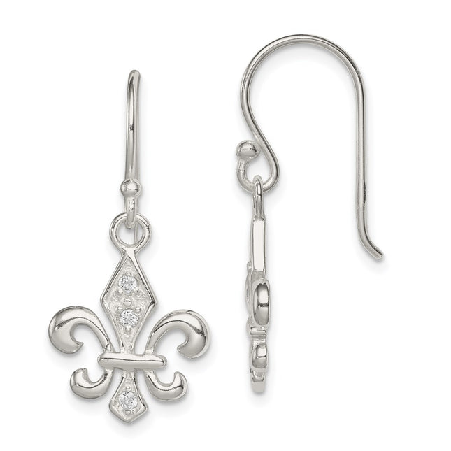 Sterling Silver Earrings Style QE6930 - Classique Jewelry Inc.