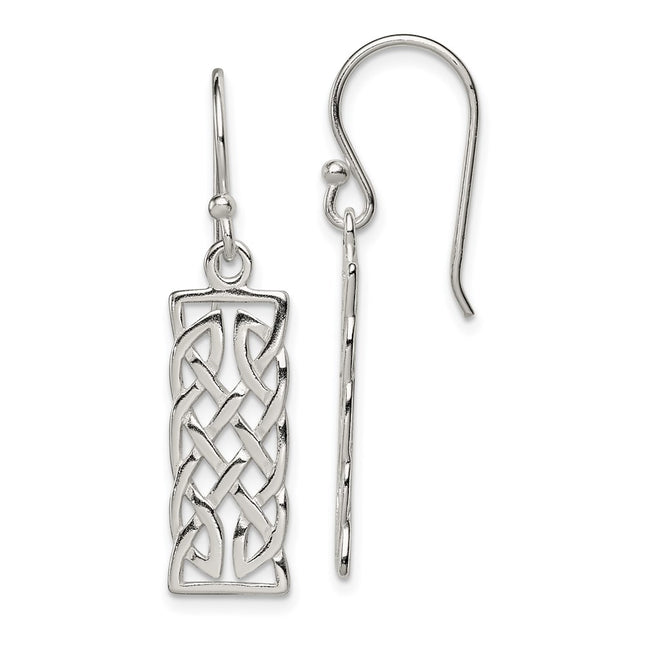 Sterling Silver Earrings Style QE6945 - Classique Jewelry Inc.