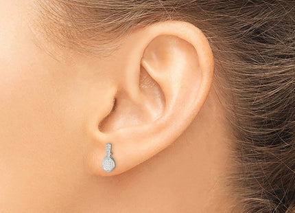 Sterling Silver Earrings Style QE696 - Classique Jewelry Inc.