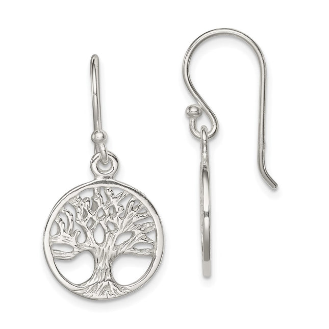 Sterling Silver Earrings Style QE7074 - Classique Jewelry Inc.