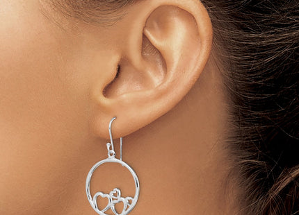 Sterling Silver Earrings Style QE7079 - Classique Jewelry Inc.