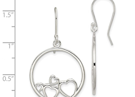 Sterling Silver Earrings Style QE7079 - Classique Jewelry Inc.