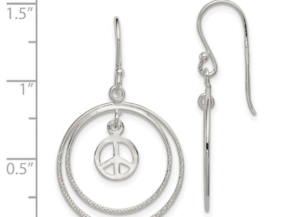 Sterling Silver Earrings Style QE7132 - Classique Jewelry Inc.
