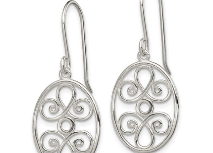 Sterling Silver Earrings Style QE7135 - Classique Jewelry Inc.