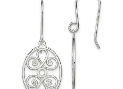 Sterling Silver Earrings Style QE7135 - Classique Jewelry Inc.