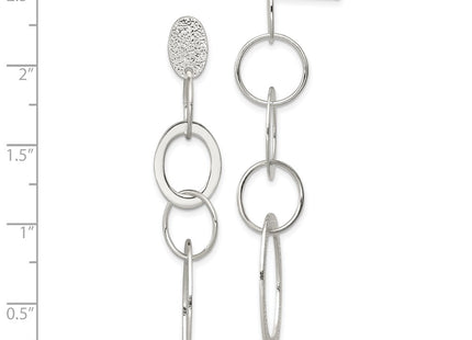 Sterling Silver Earrings Style QE7185 - Classique Jewelry Inc.