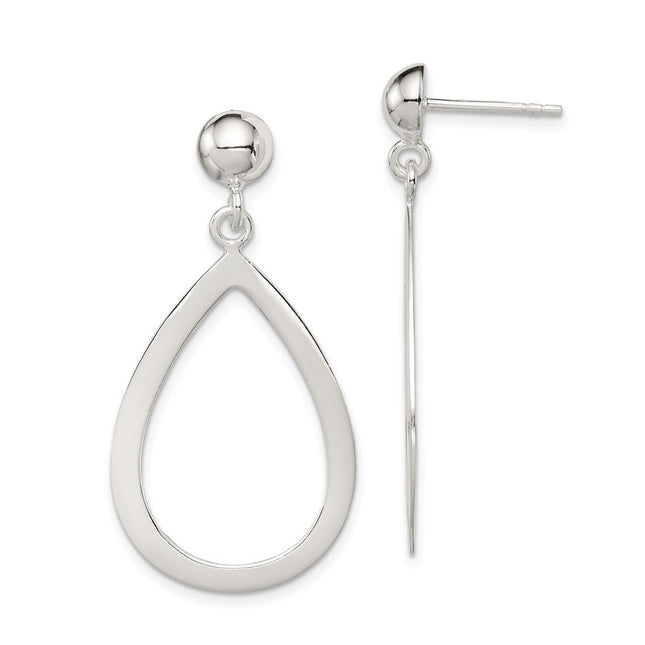 Sterling Silver Earrings Style QE7208 - Classique Jewelry Inc.