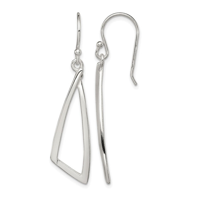 Sterling silver drop earrings
