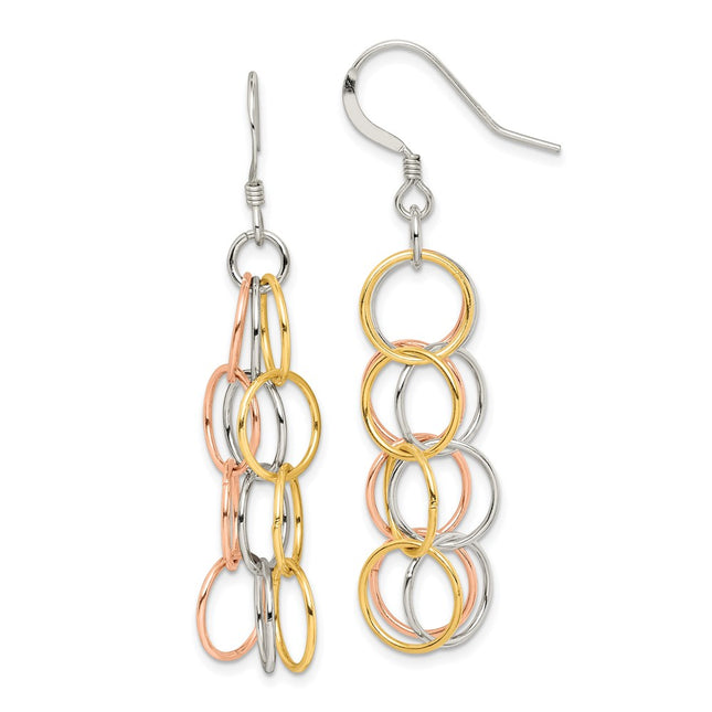 Sterling Silver Earrings Style QE7239 - Classique Jewelry Inc.