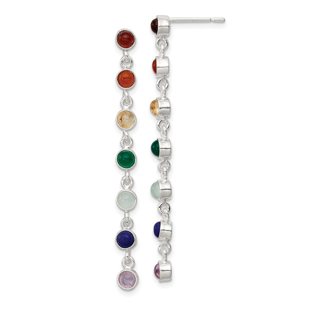 Sterling Silver Earrings Style QE7312 - Classique Jewelry Inc.