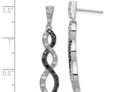 Sterling Silver Earrings Style QE7337 - Classique Jewelry Inc.