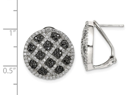 Sterling Silver Earrings Style QE7343 - Classique Jewelry Inc.