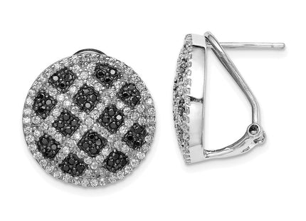 Sterling Silver Earrings Style QE7343 - Classique Jewelry Inc.