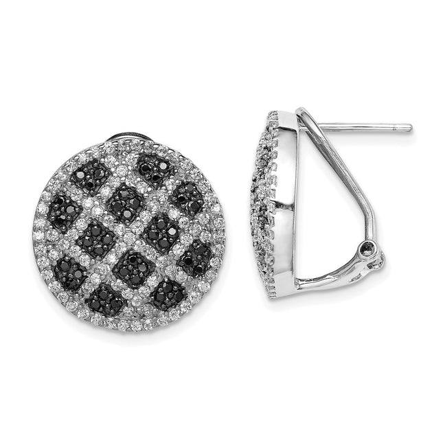 Sterling Silver Earrings Style QE7343 - Classique Jewelry Inc.